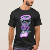 purple graffiti tシャツ (正面)