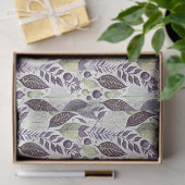 Purple Green Christmas Pattern#21 ID1009 薄葉紙 (ギフト)