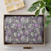Purple Green Christmas Pattern#22 ID1009 薄葉紙 (ギフト)
