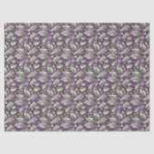 Purple Green Christmas Pattern#22 ID1009 薄葉紙 (正面)