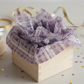 Purple Green Christmas Pattern#2 ID1009 薄葉紙