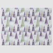 Purple Green Christmas Pattern#8 ID1009 薄葉紙 (正面)