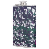 Purple, Green, Pink, Marble Artwork フラスク (左)