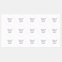 Purple happy 21th birthday name date Keychain