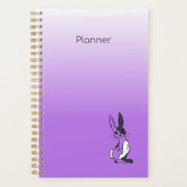 Purple Harlequin Bunny Agenda プランナー手帳