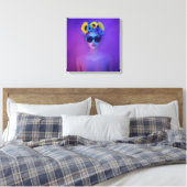 Purple Haze キャンバスプリント (インサイチュ (寝室))