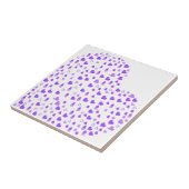 Purple Heart Cluster タイル (側面)