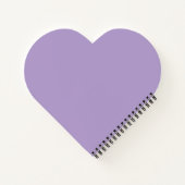 Purple Heart Notebook ノートブック (裏面)