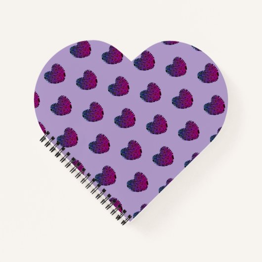 Purple Heart Notebook ノートブック (正面)