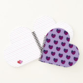 Purple Heart Notebook ノートブック (内部)