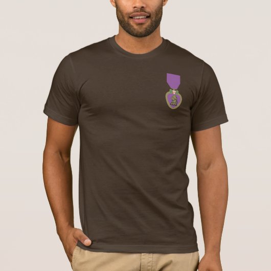 Purple Heart United States military decoration. Tシャツ (正面)