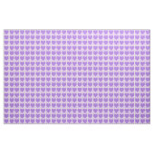 Purple Hearts Pattern ファブリック (ファットクウォーター)