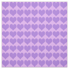 Purple Hearts Pattern ファブリック