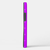 Purple hearts pattern Case-Mate iPhoneケース (裏面 / 右)