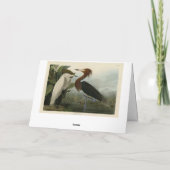 Purple Heron – アメリカのオードボンの鳥から カード (裏面)