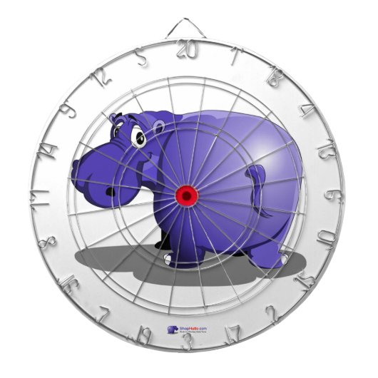 Purple Hippo Dart Board ダーツボード (正面)