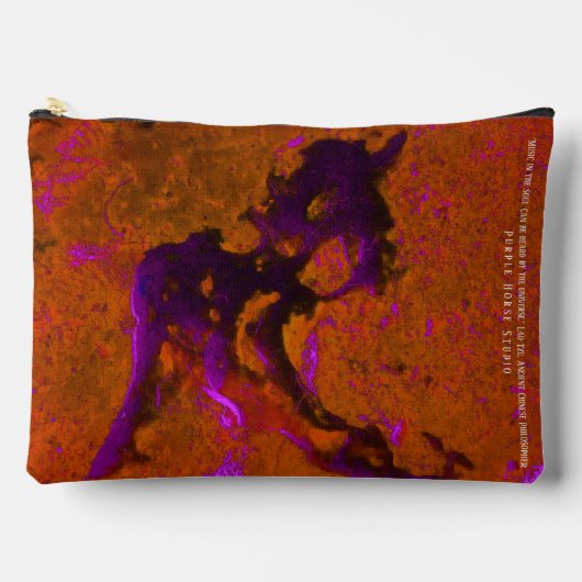 Purple Horse Studio Accessory Pouch アクセサリーポーチ (正面)