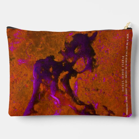 Purple Horse Studio Accessory Pouch アクセサリーポーチ (裏面)
