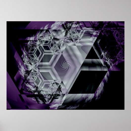 Purple Hue Poster ポスター (正面)