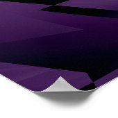 Purple Hue Poster ポスター (角)
