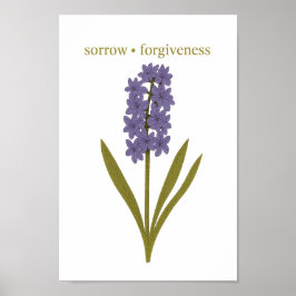 Purple Hyacinth – 悲しみ、許し ポスター