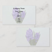 Purple Hyacinth Duo 名刺 (正面/裏面)