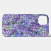 Purple hydrangea flowers Case-Mate iPhoneケース (裏面 (横))