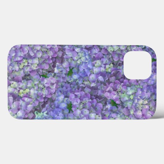 Purple hydrangea flowers Case-Mate iPhoneケース (裏面 (横))