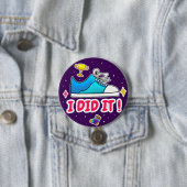 Purple I Did It 3"バッジ 缶バッジ (インサイチュ)