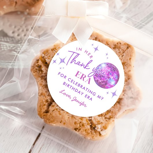 Purple In My誕生日時代の音楽 ラウンドシール