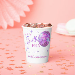 Purple In My誕生日時代の音楽 紙コップ