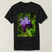 Purple Iris Tシャツ (デザイン正面)