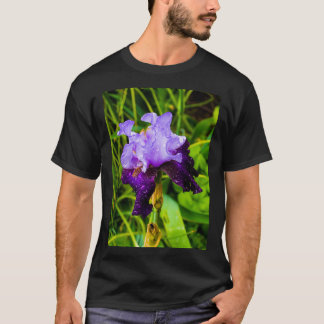 Purple Iris Tシャツ