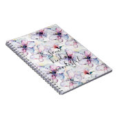 Purple Island Flowers ノートブック (右側)