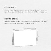 Purple Lavender Floral Boho Wedding Place Card テーブルナンバー