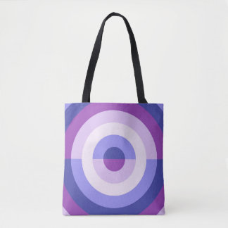 Purple Lavender Orbit トートバッグ