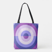 Purple Lavender Orbit トートバッグ (裏面)