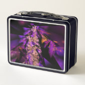 Purple leaves メタルランチボックス (裏面)