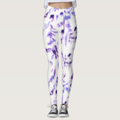 Purple Leggings  レギンス (正面)