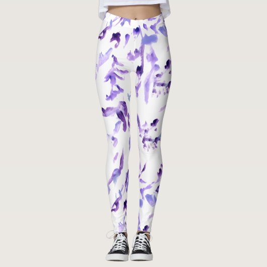 Purple Leggings レギンス (正面)