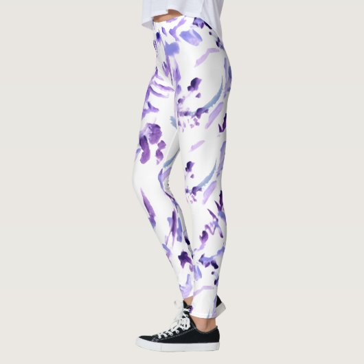 Purple Leggings  レギンス (左)