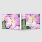 Purple Lenten Rose Floral Vacation Rental ゲストブック (全面)