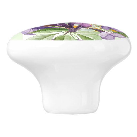 Purple Lilac セラミックノブ (側面)