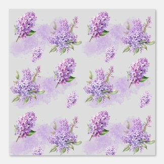 Purple Lilac Watercolor Pastel Purple Background 壁紙
