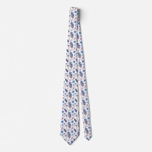 Purple Lilacs  ネクタイ (正面)