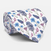 Purple Lilacs ネクタイ (ロール)