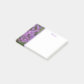 Purple Lilacs Balance Post-It Notes ポストイット (アングル)
