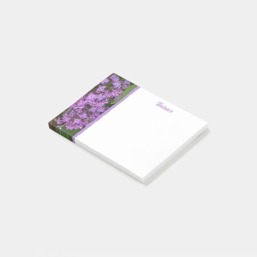 Purple Lilacs Balance Post-It Notes ポストイット (アングル)
