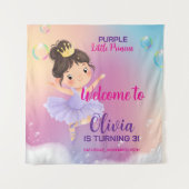 Purple Little Princess Ball タペストリー (正面)