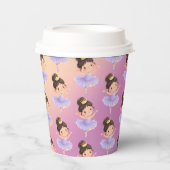 Purple Little Princess Ball 紙コップ (正面)